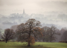 November Morning and Masham Church